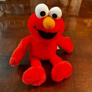9" Elmo Sesame Street Plush Toy Perfect for Little Hands Toddler Baby